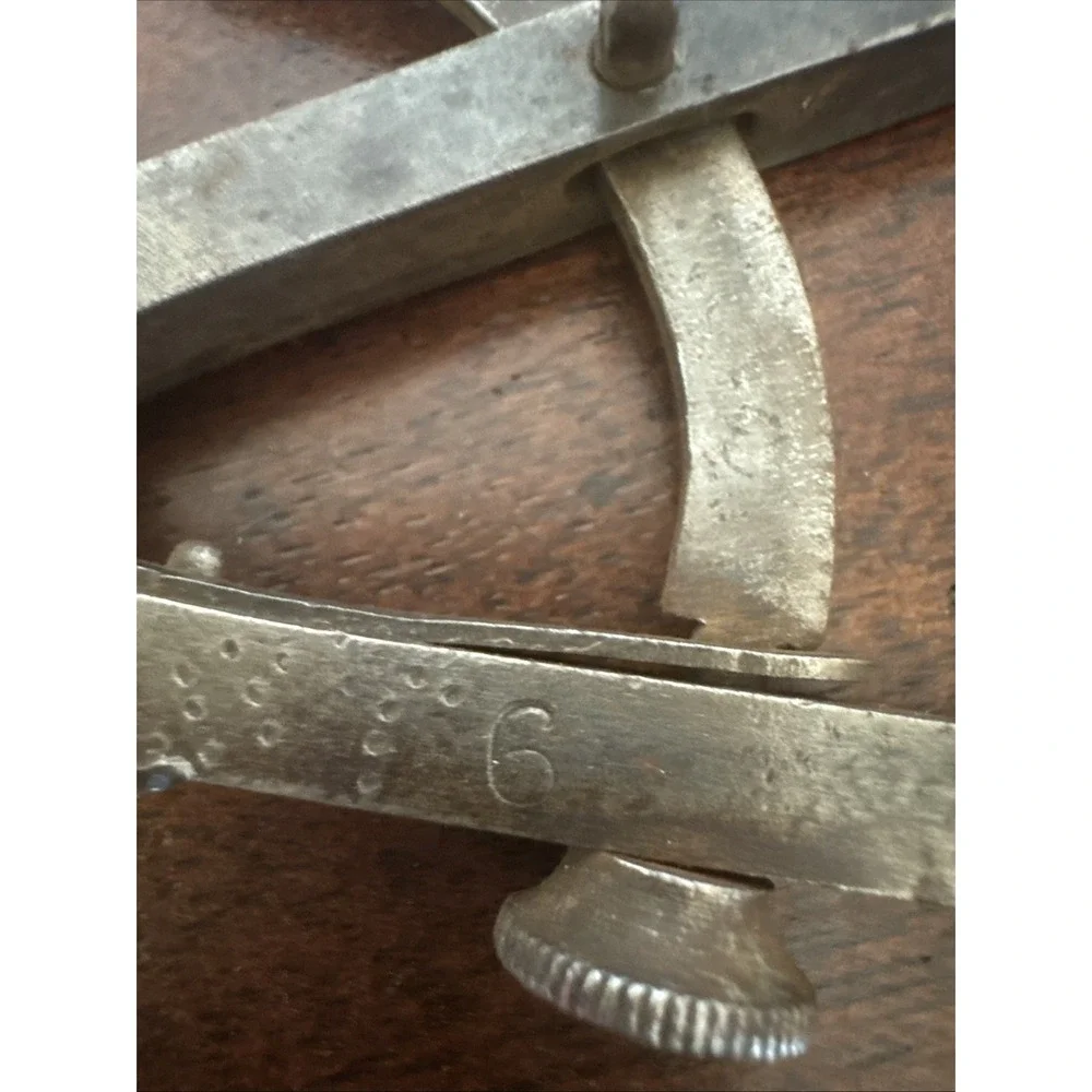 P.S. & W. Company #6 Forged Steel Compass